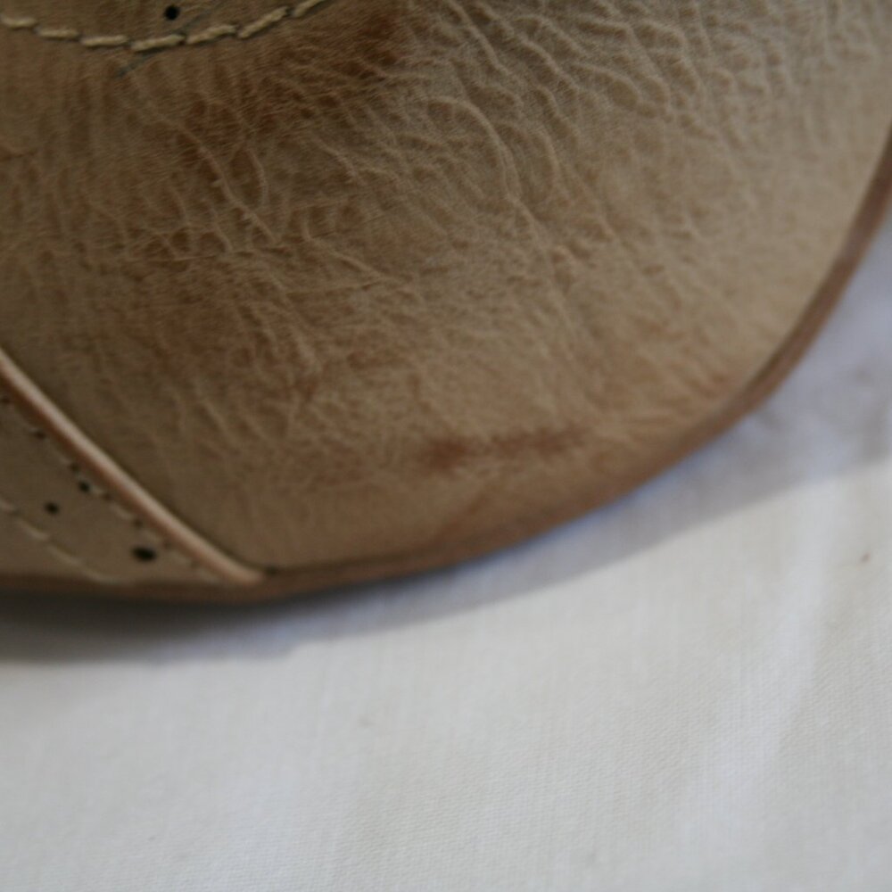 Not Rated Brown and White Lace-up Heels. Size 7.5 - Picture 6 of 11